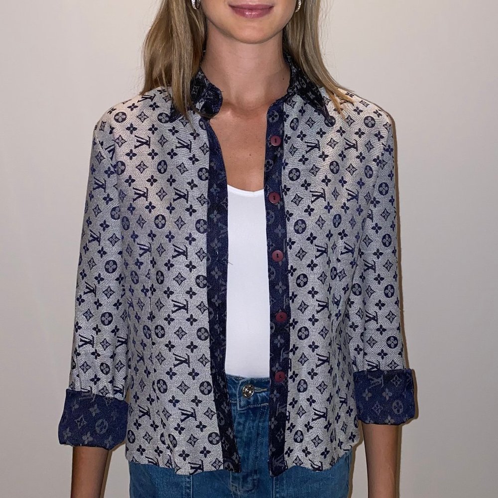 Louis Vuitton Vintage Long Sleeve Top